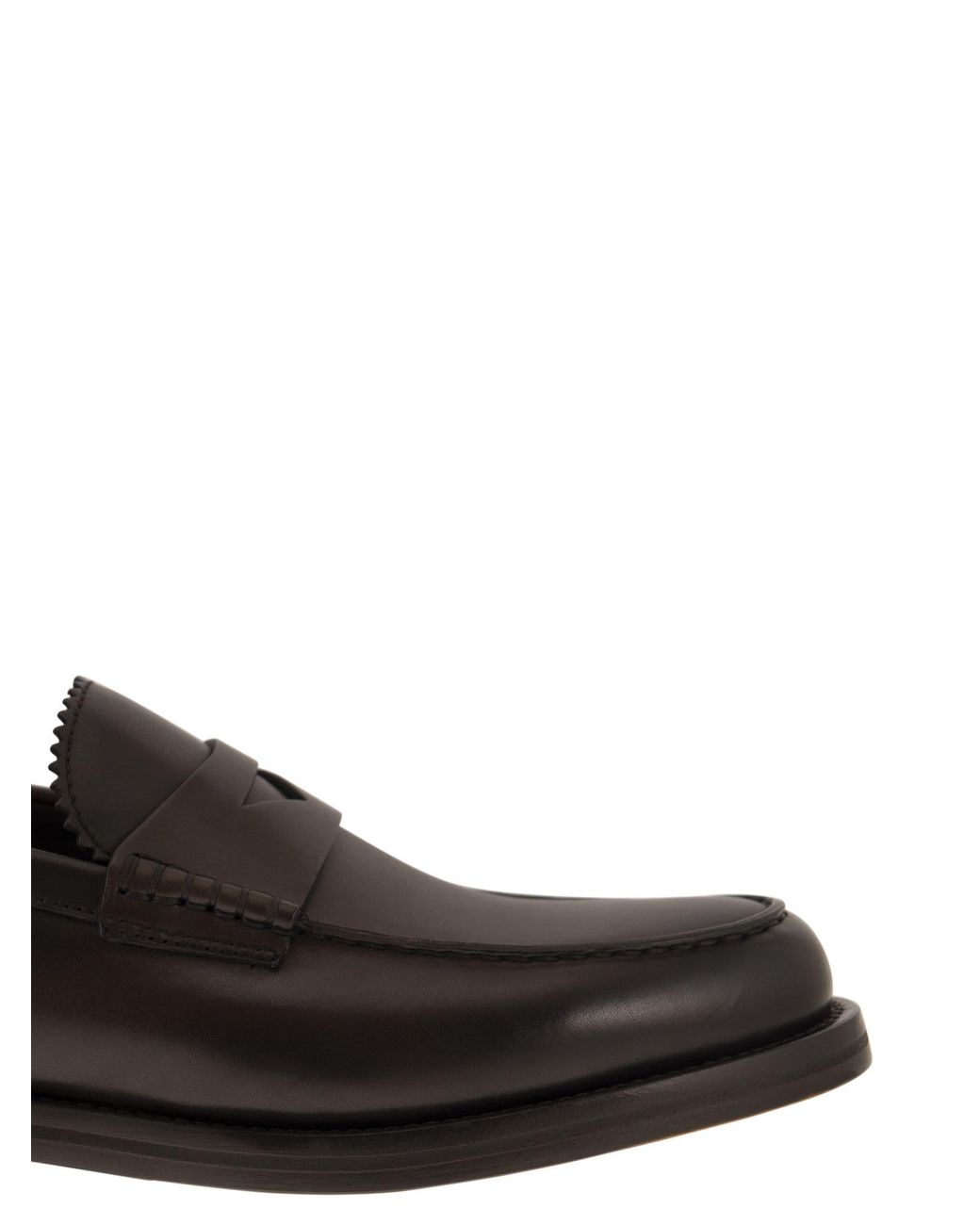 Doucal's Doucals Leder Penny Loafer in Black für Herren