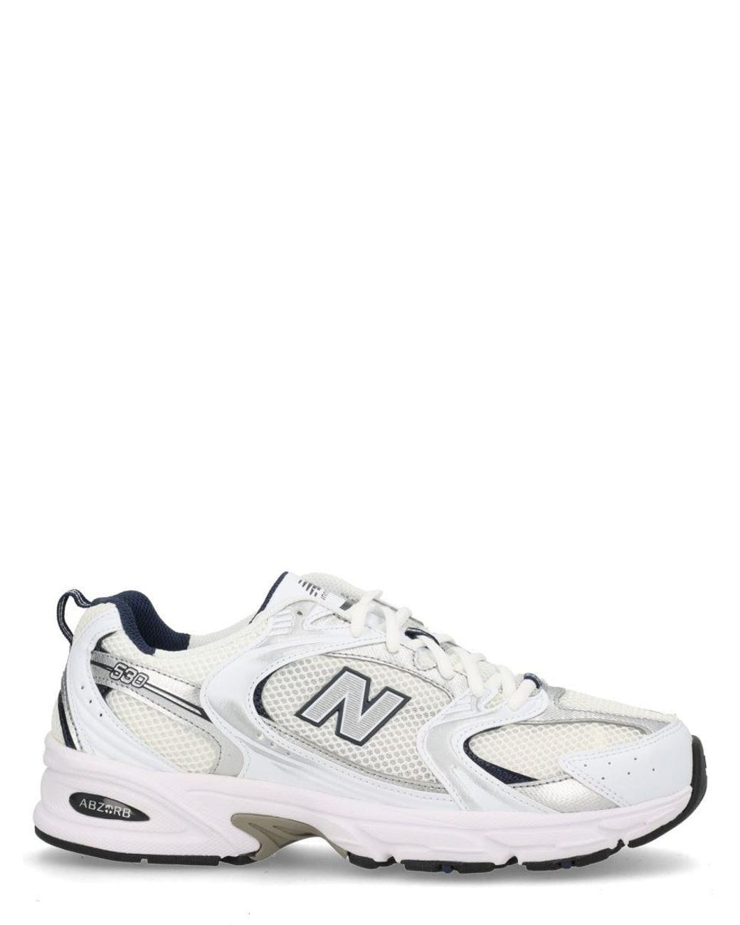 New Balance White Sneaker "530"