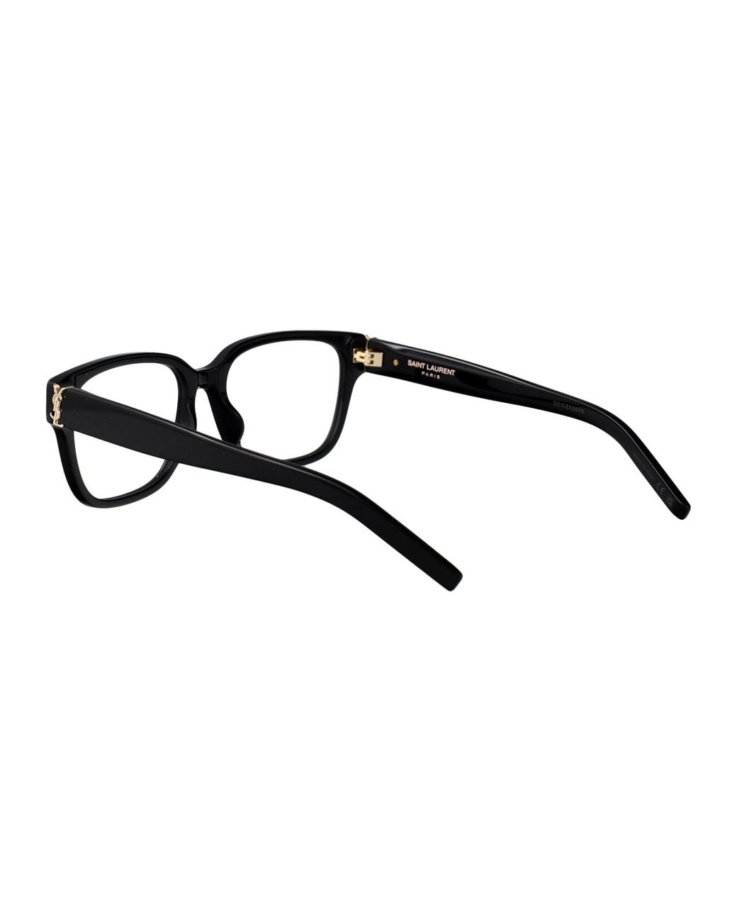 Saint Laurent Black Recycled Acetate Glasses