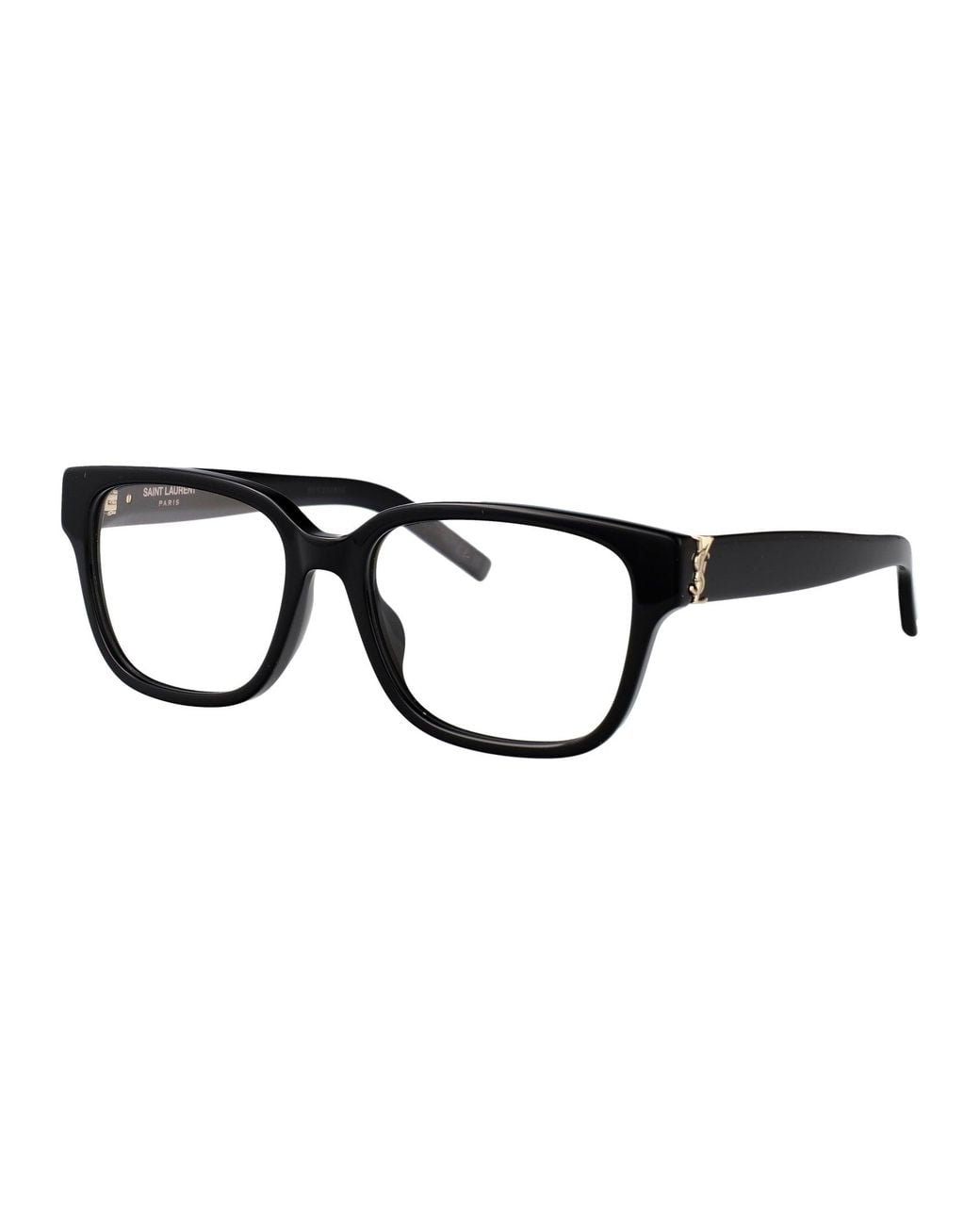 Saint Laurent Black Recycled Acetate Glasses