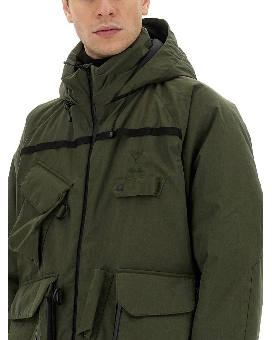 South2 West8 Green X Nanga Jacket