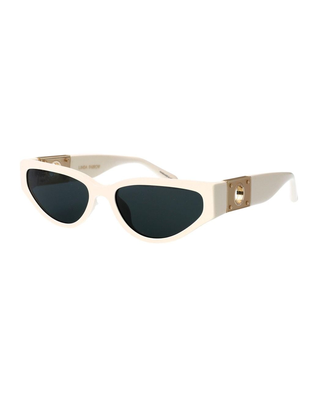 Linda Farrow Black Sunglasses