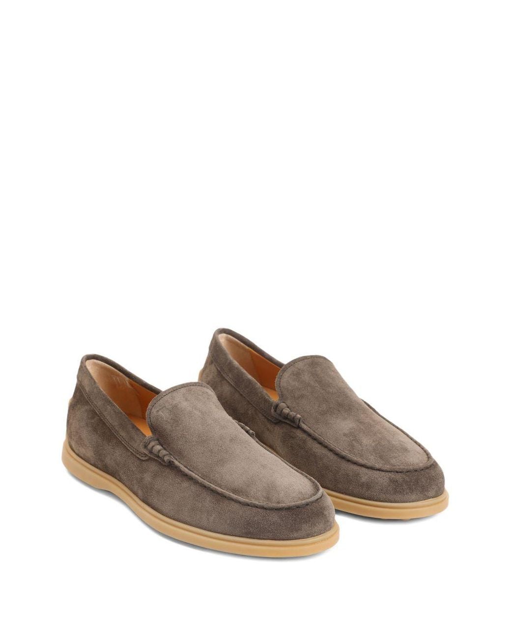 Tod's Brown Flat Shoes