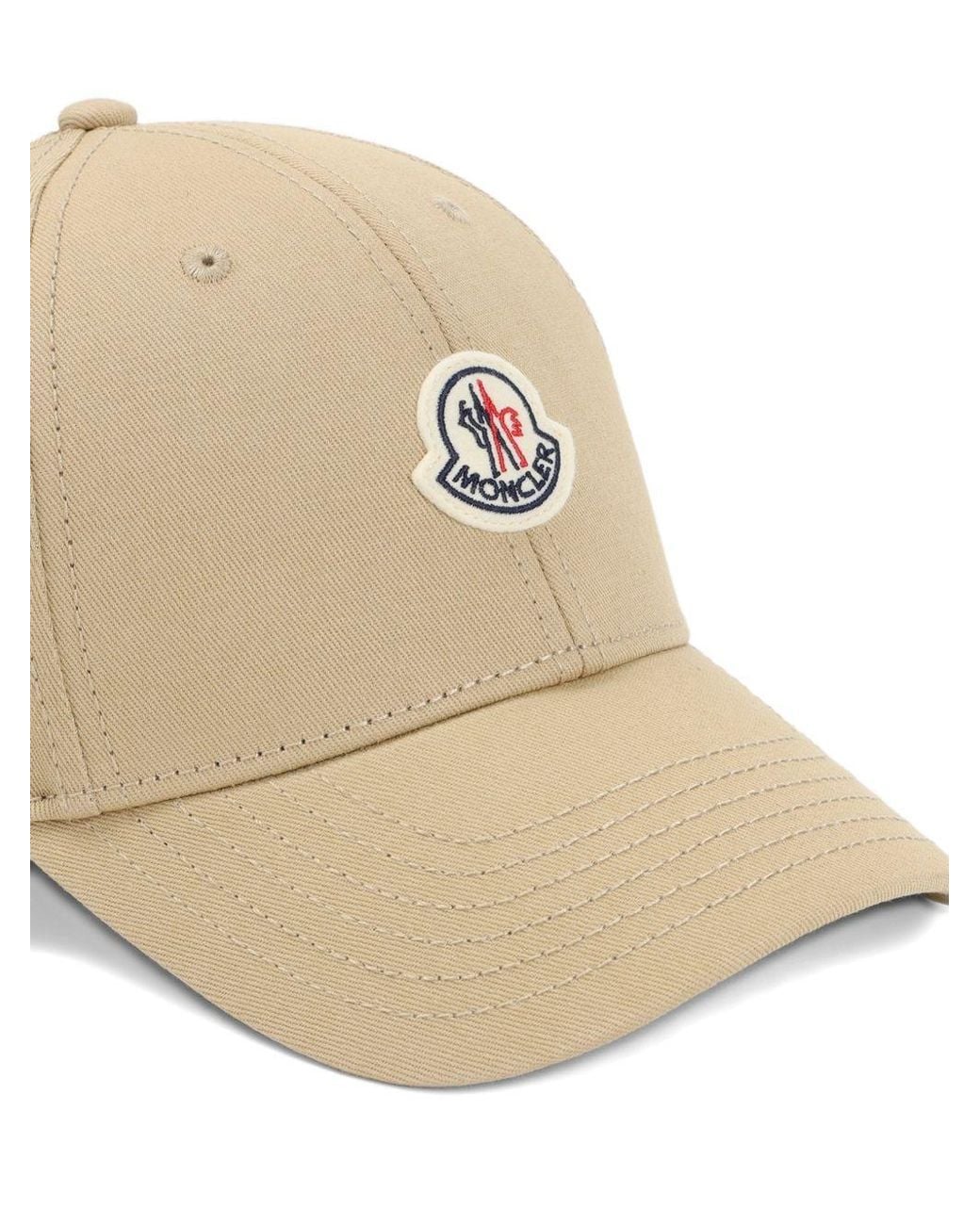 Moncler Natural Logo Baseball Cap