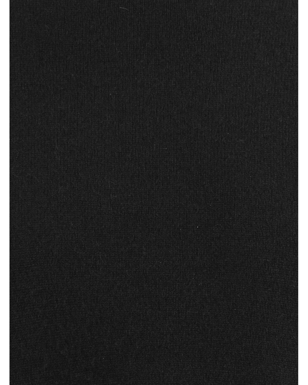 Allude Black Cashmere Sweater