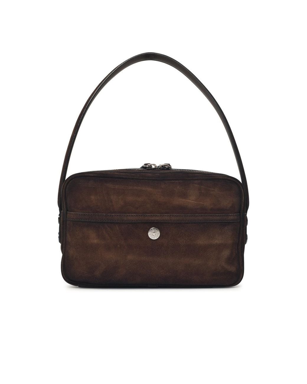 Acne Black 'Camero Party' Suede Bag