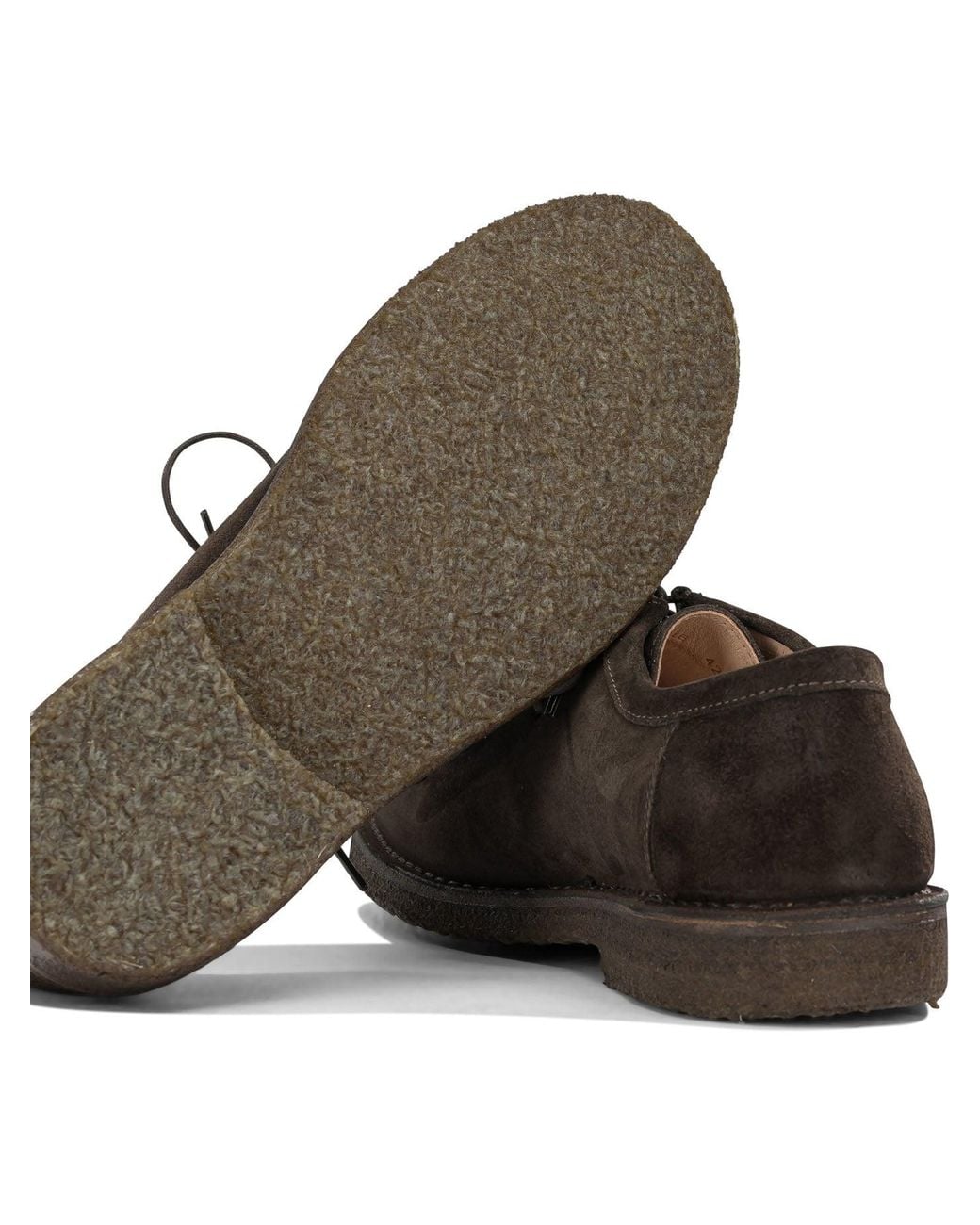 Astorflex Brown "Artflex" Lace-Up Loafers
