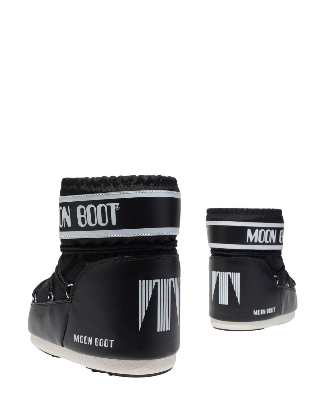 Moon Boot Black Mb Icon Low Nylon