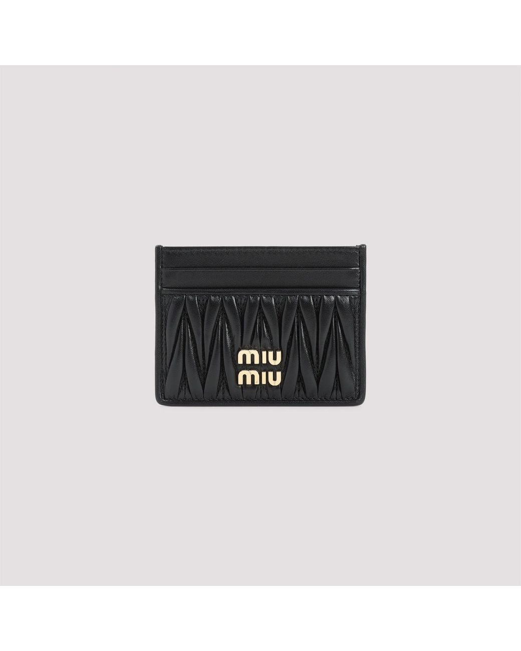 Miu Miu Black Smallleathergoods