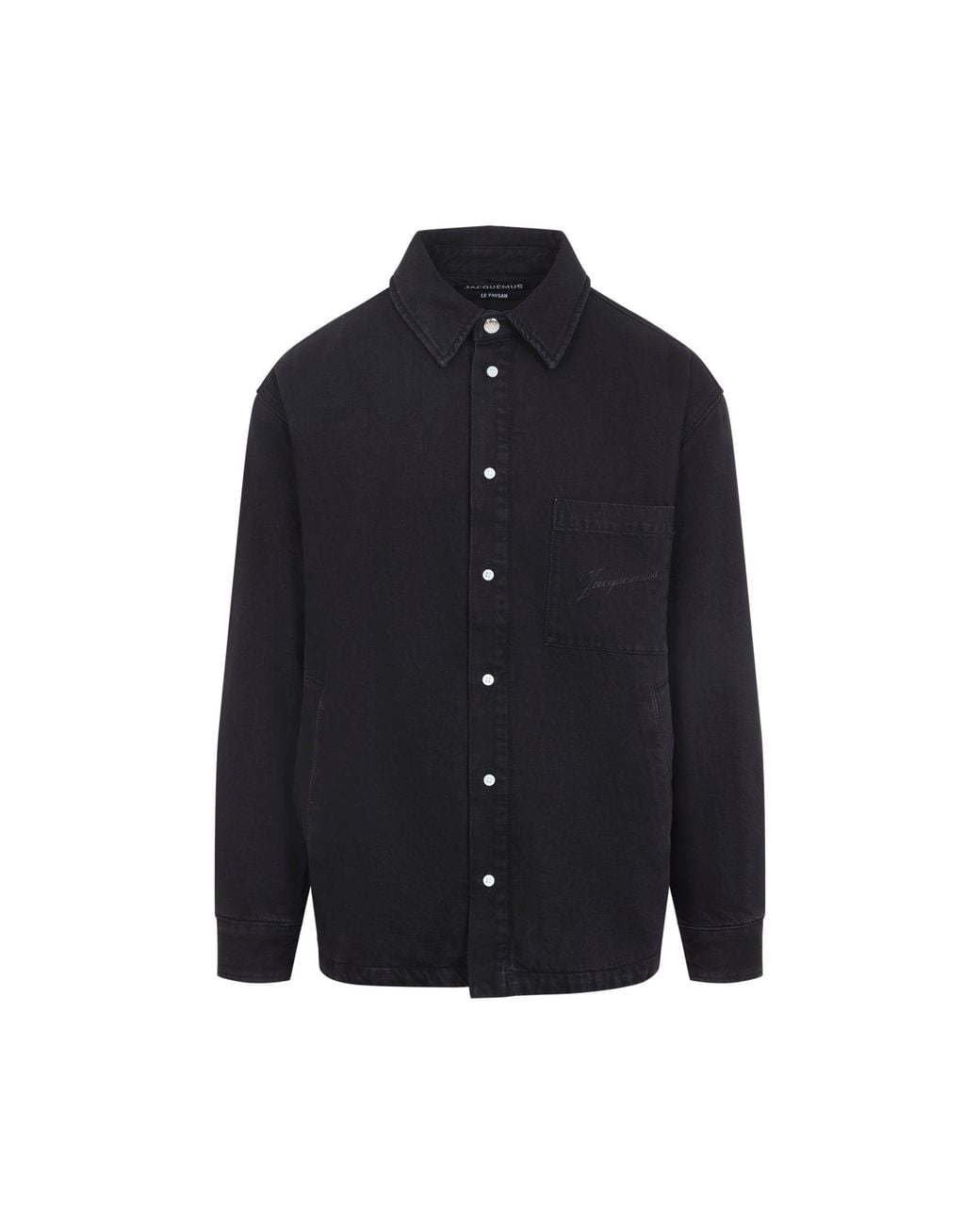 Jacquemus Blue Boulanger Shirt Jacket