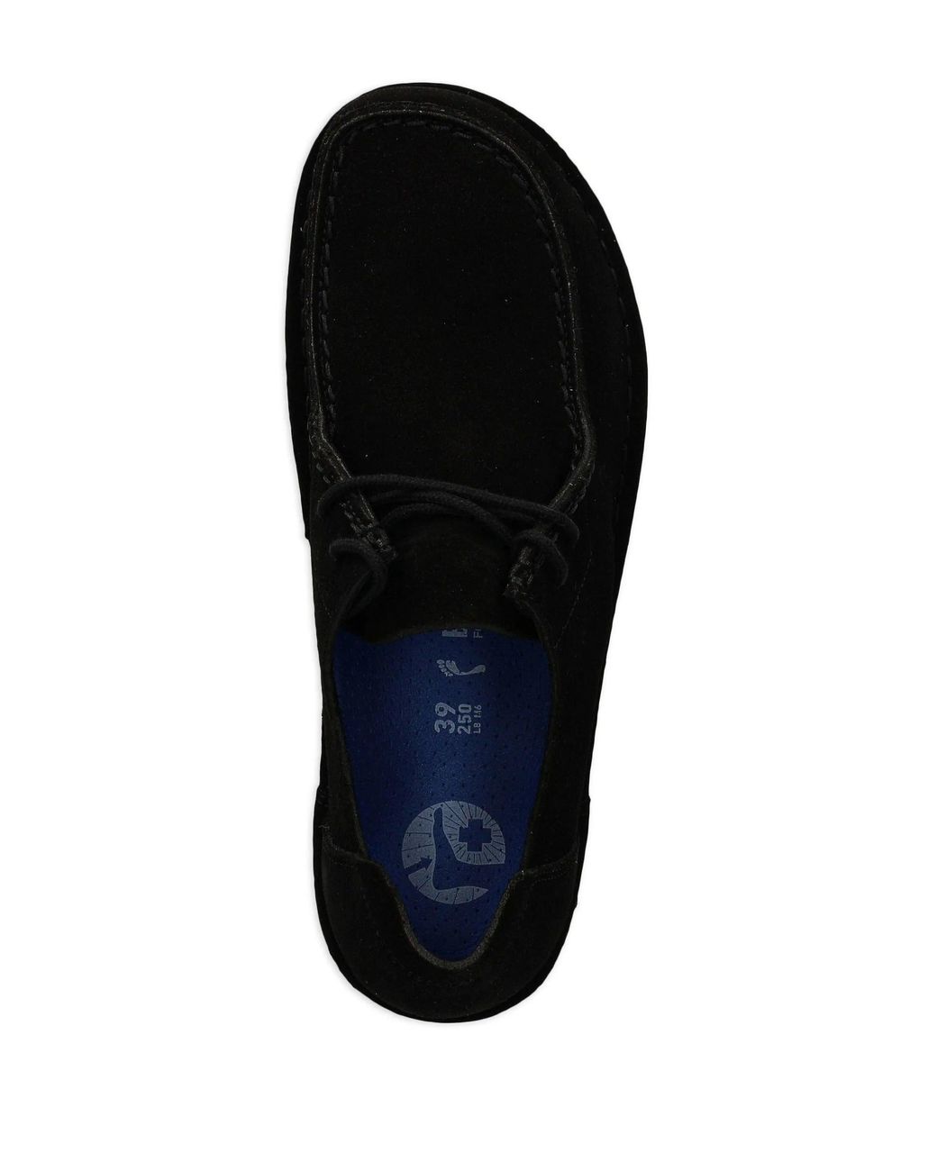 Birkenstock Black Utti Lace S, Suede Leather