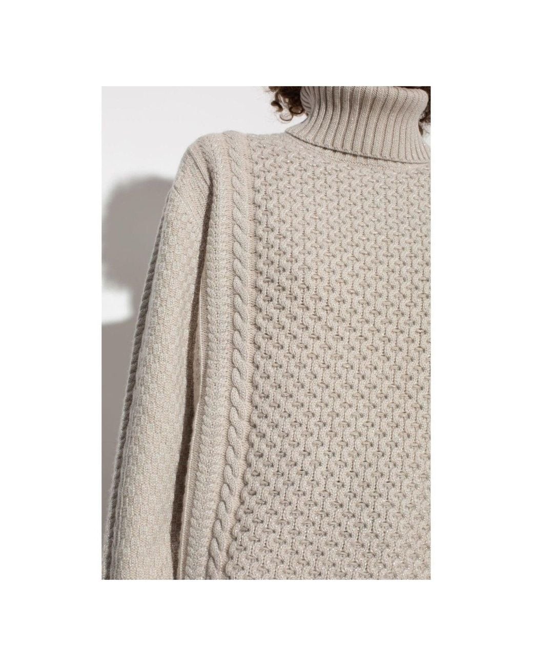 Fabiana Filippi White Sweaters