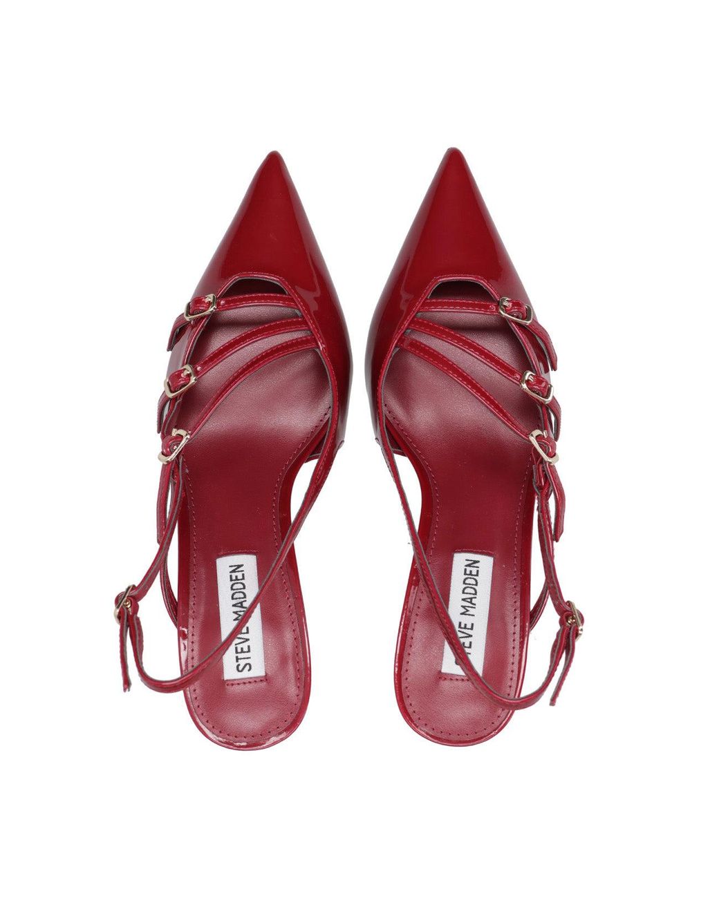 Avec talon Steve Madden en coloris Red