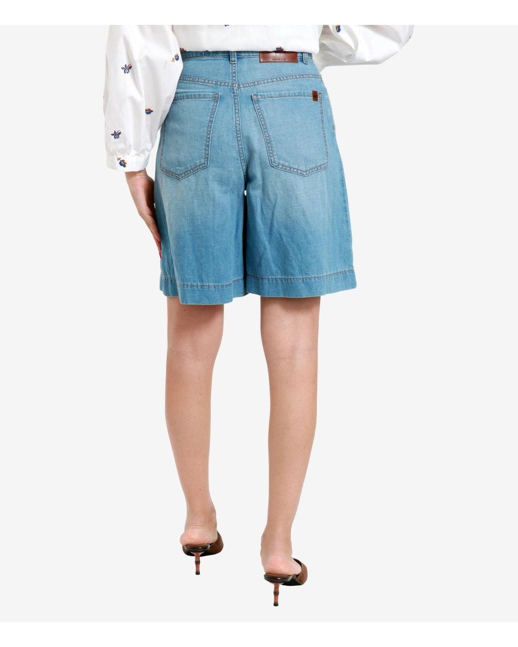 Weekend by Maxmara Blue Shorts