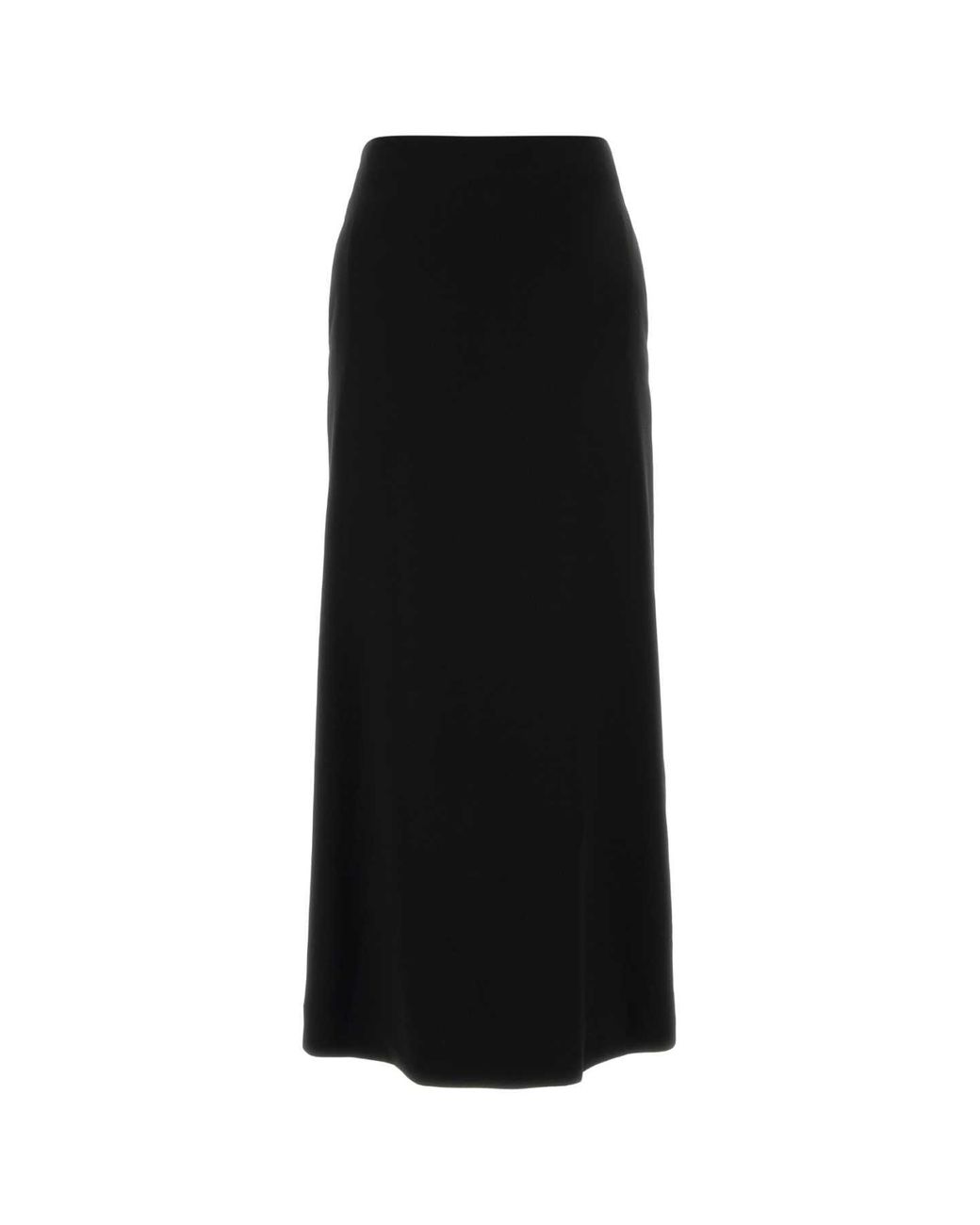 Jil Sander Black Wool Skirt