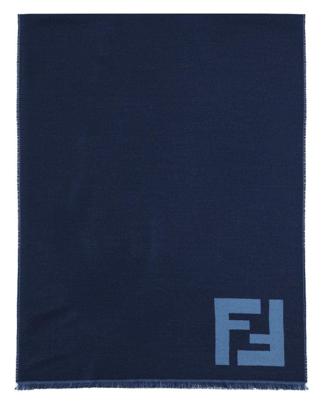 Fendi Blue Sciarpa for men