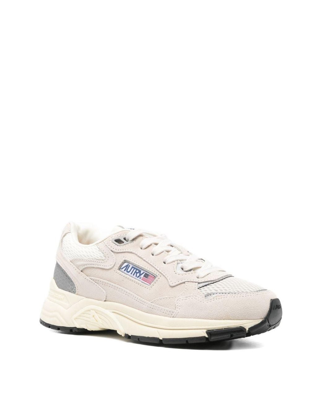 Autry White Hyperway Low Sneakers