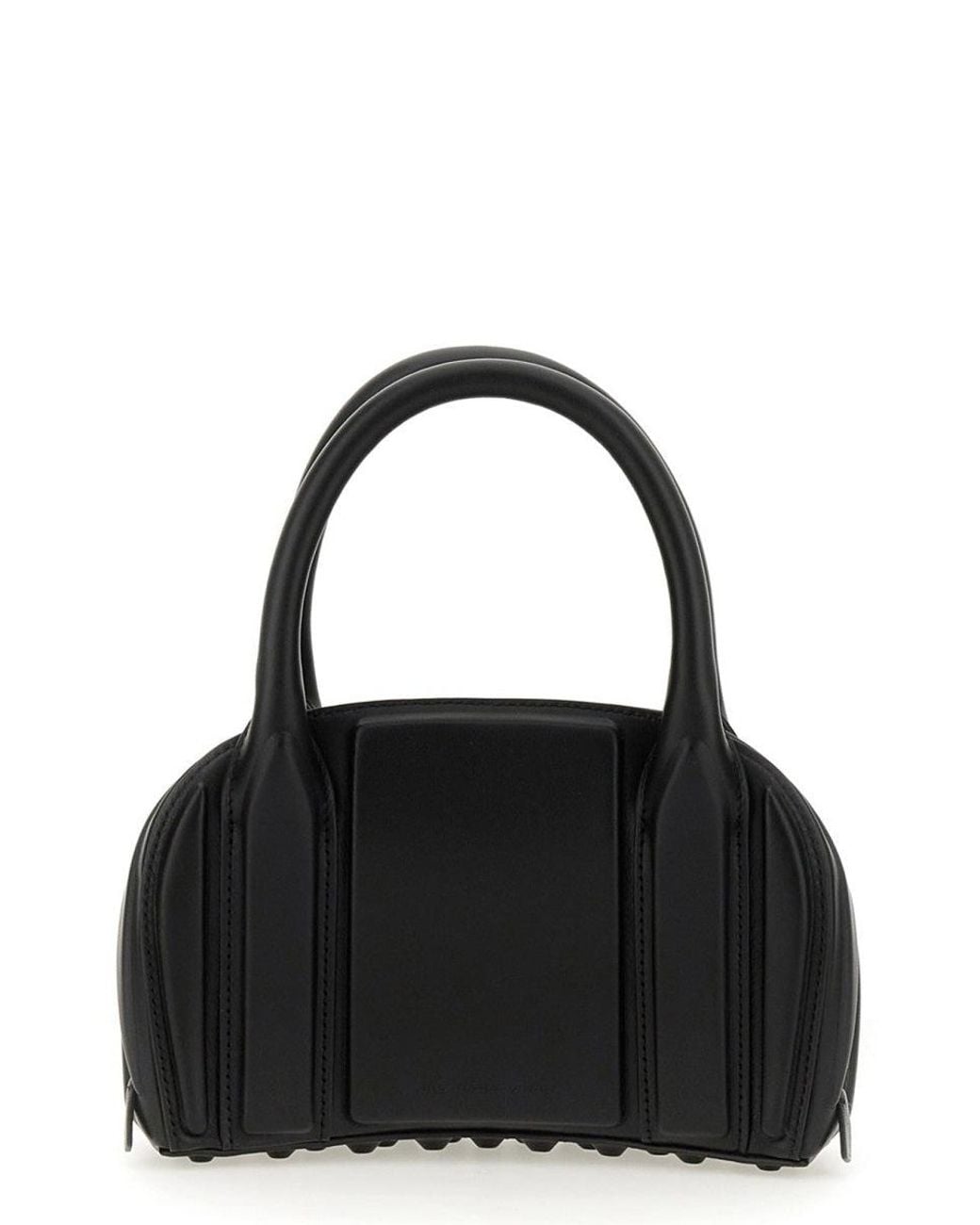 Alexander Wang Black Roc Medium Bag In Lamb Nappa