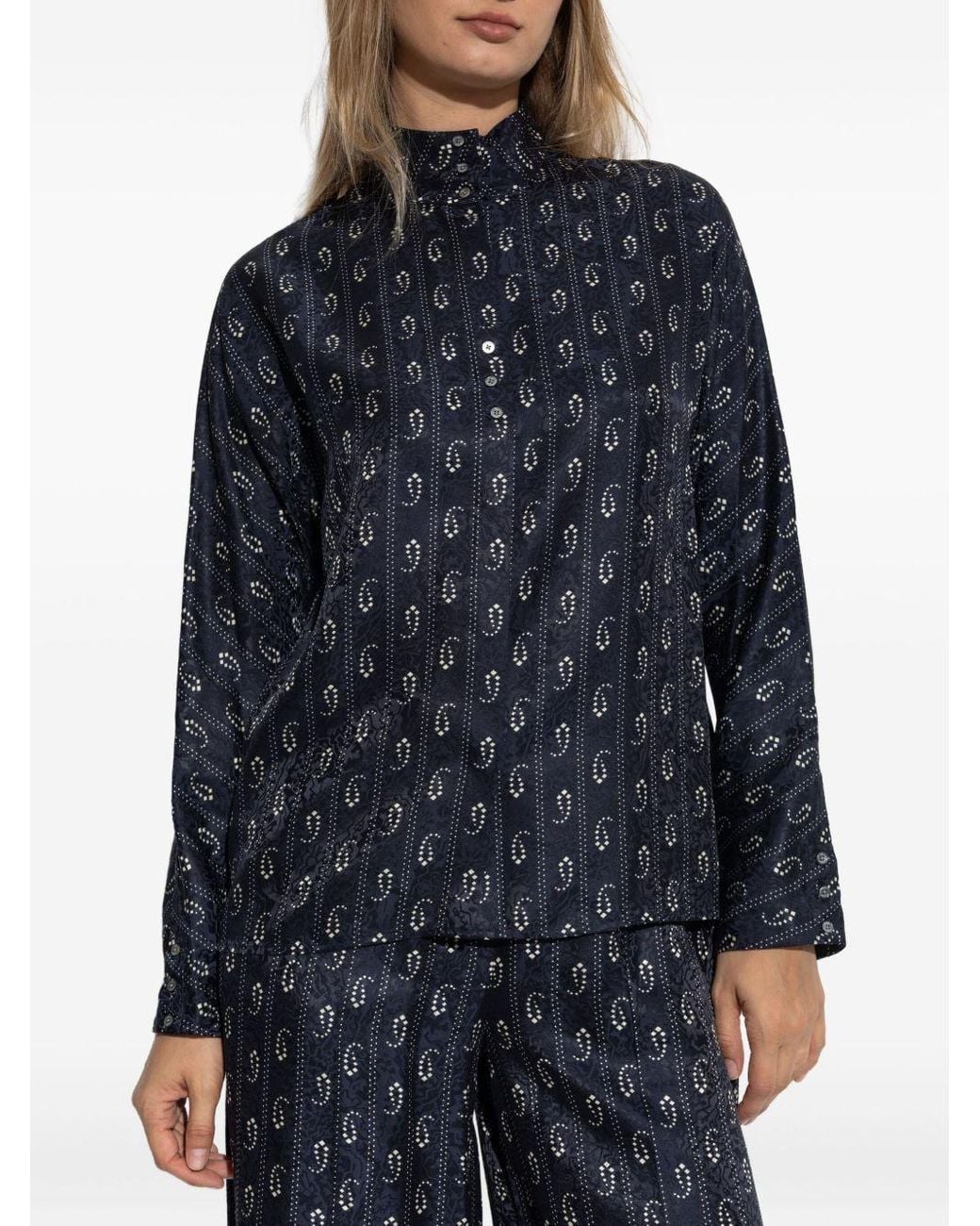 Tory Burch Blue Shirts