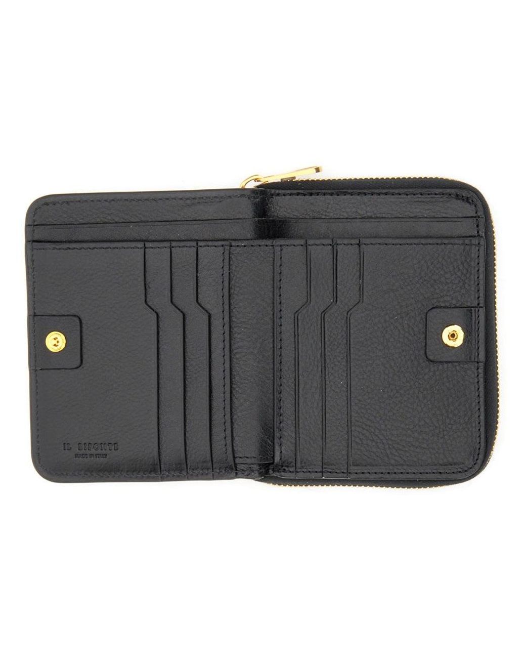 Il Bisonte Black Leather Wallet