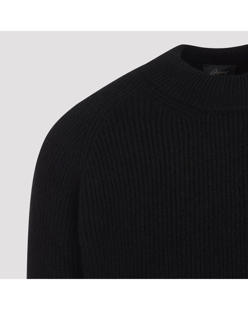 Brioni Kaschmirpullover in Black für Herren