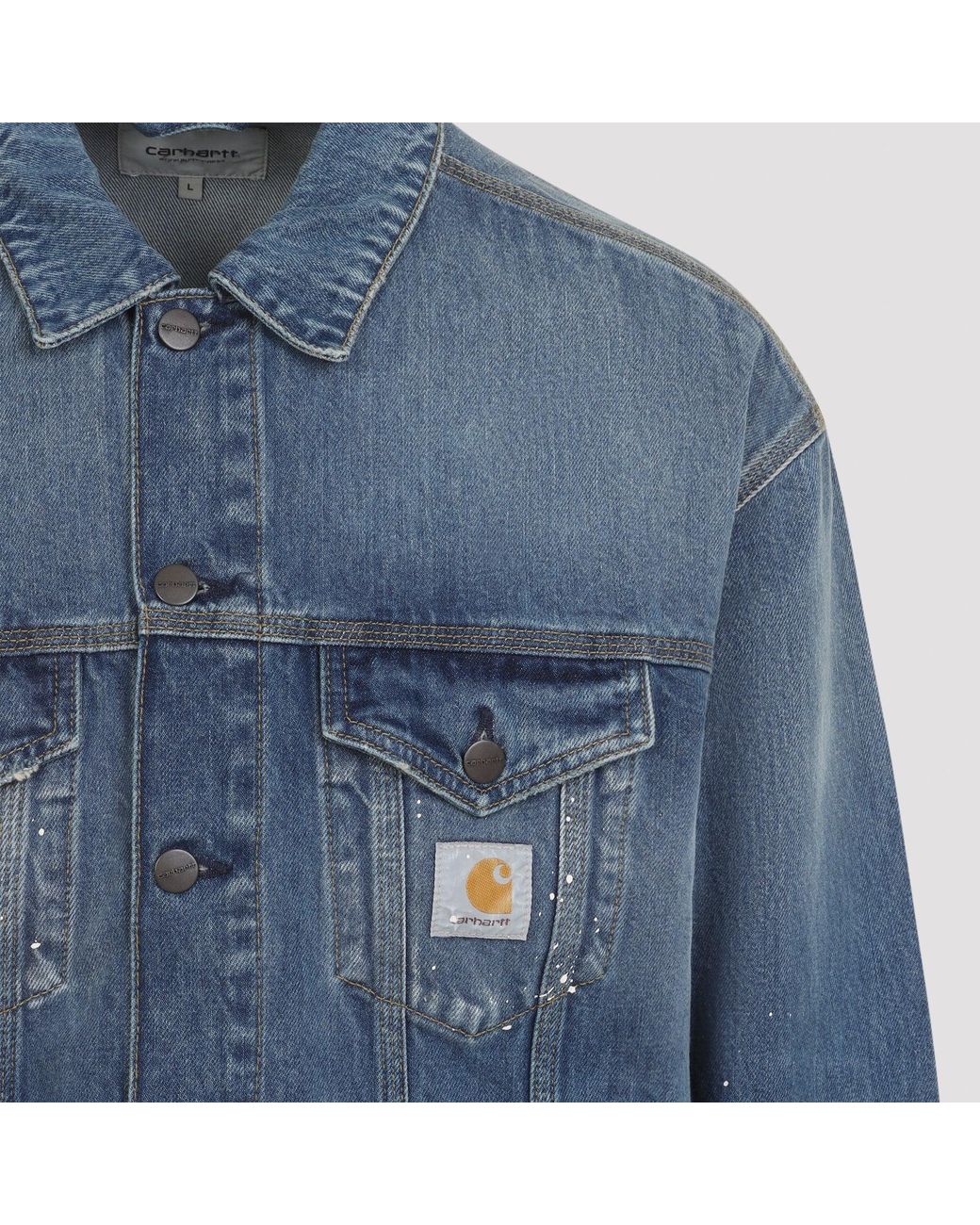 Carhartt Blue Helston Jacket for men