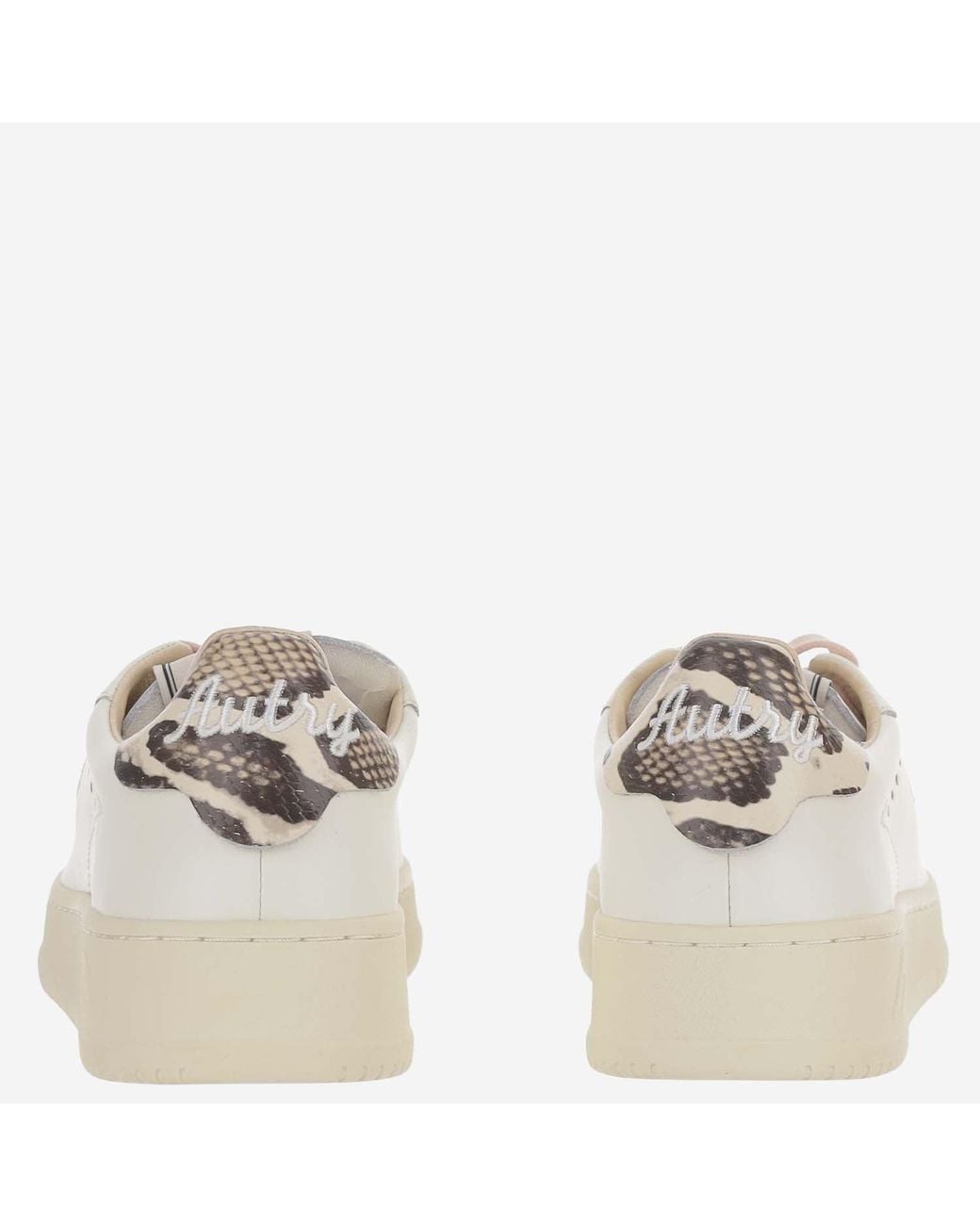 Autry White Dallas Low Sneakers