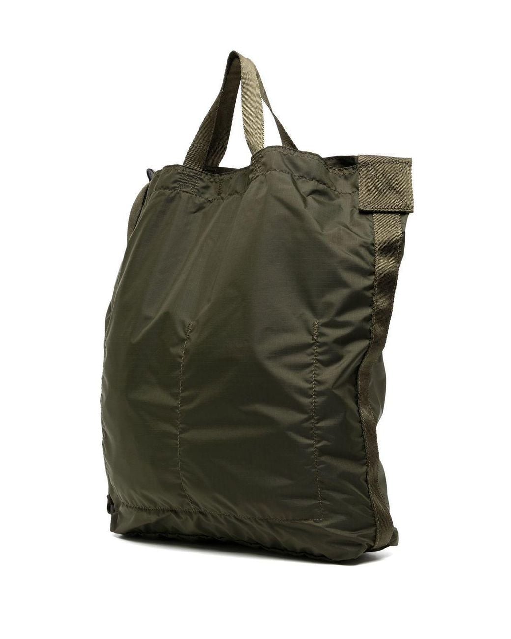 Porter-Yoshida and Co Green Logo-Patch Shoulder Bag for men