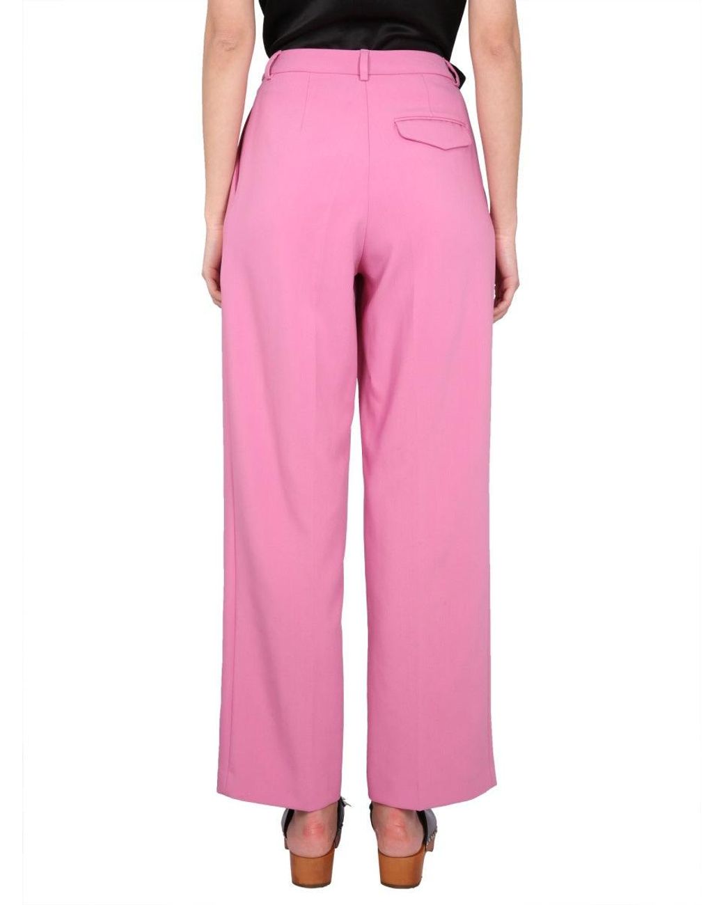 Alysi Pink Straight Leg Pants