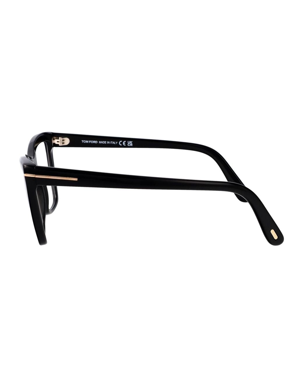 Tom Ford Black Round Optical Ft6189 B 01