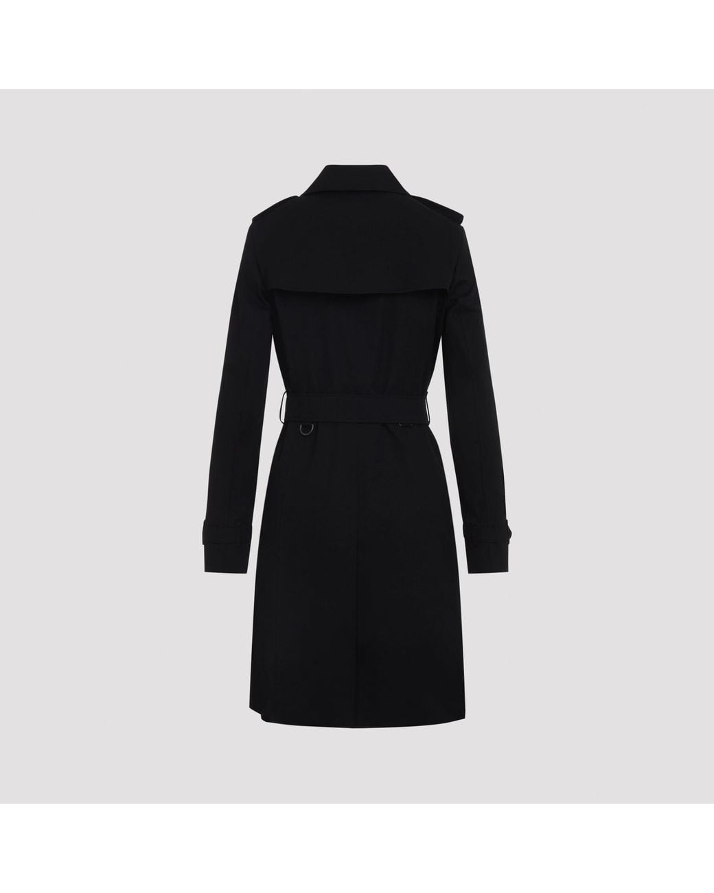 Burberry Black Chelsea Heritage Trench Coat