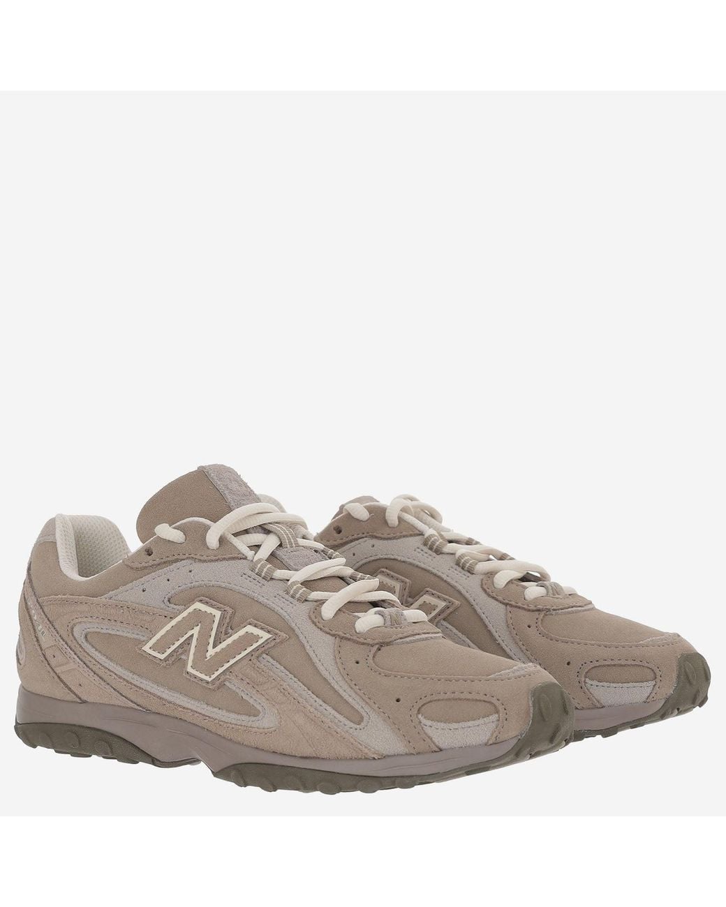 New Balance Gray Sneakers 204L Suede Trainers