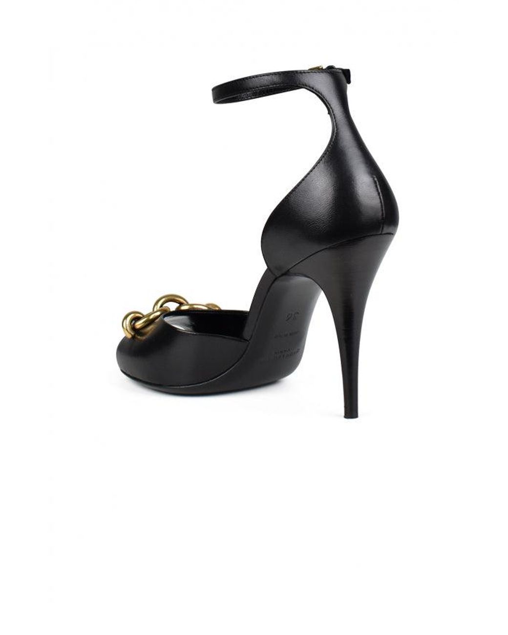 Saint Laurent Black Sandals Le Maillon