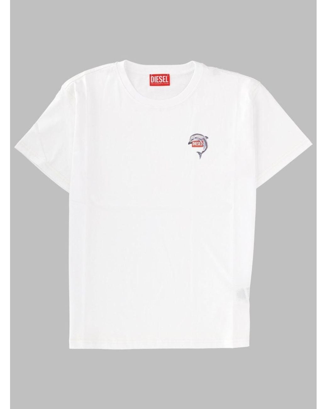 DIESEL White T-Shirt