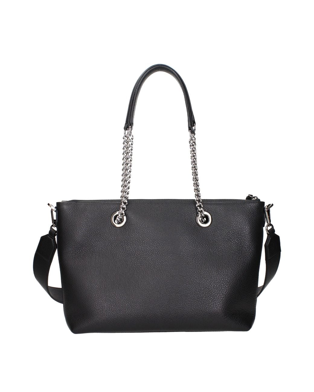 Jimmy Choo Black Shoulder Bags For Leather