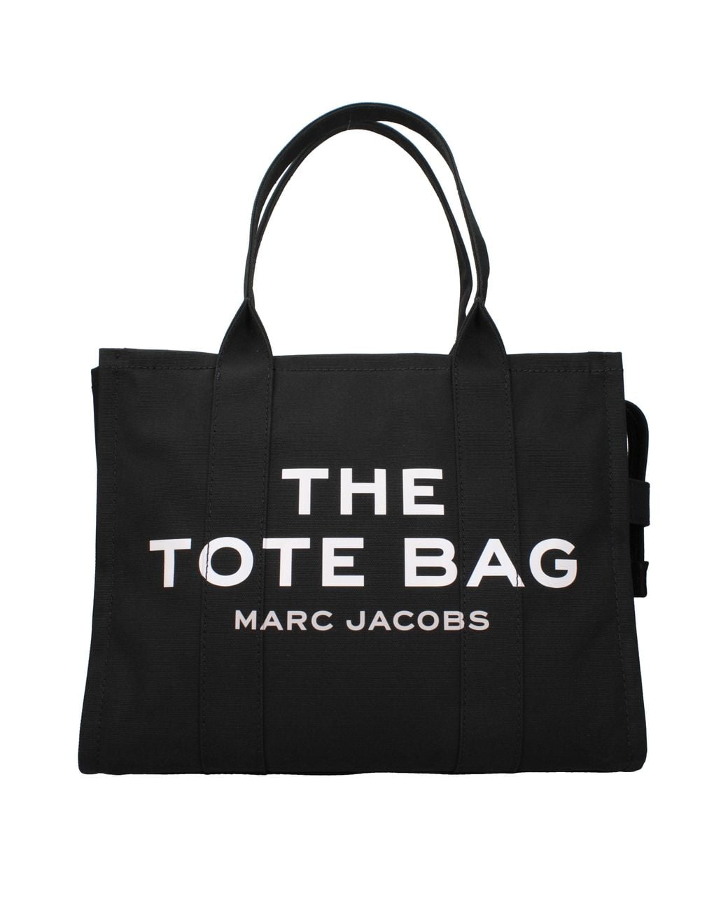 Marc Jacobs Black Borse A Spalla Tote Donna Tessuto Nero