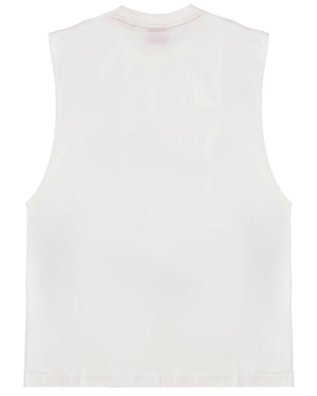 HUGO White Top Con Logo