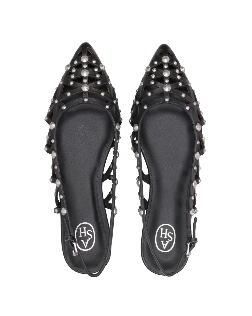 Ash Black Ballerina Shoes