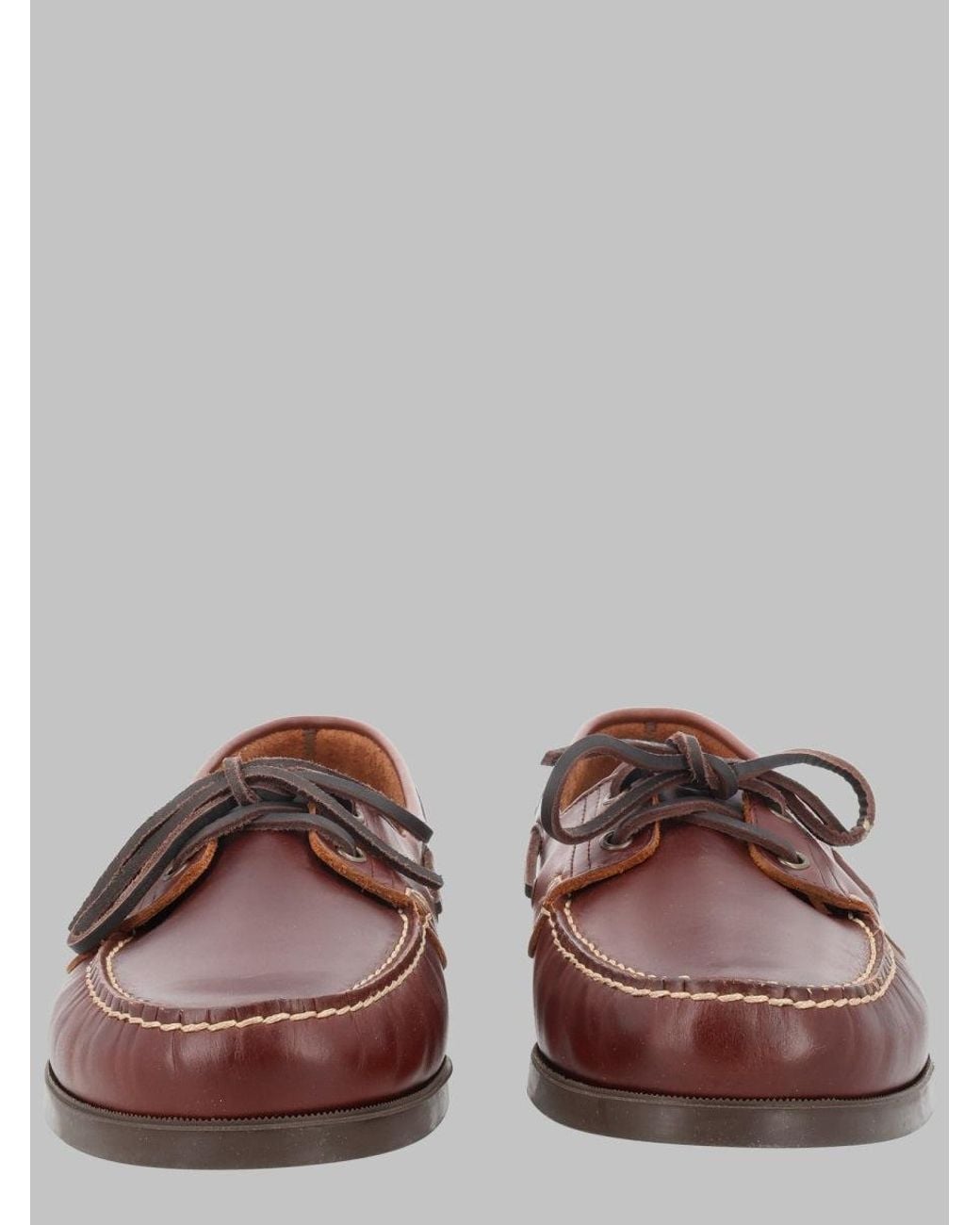 Paraboot Brown Mocassino "Barth" for men