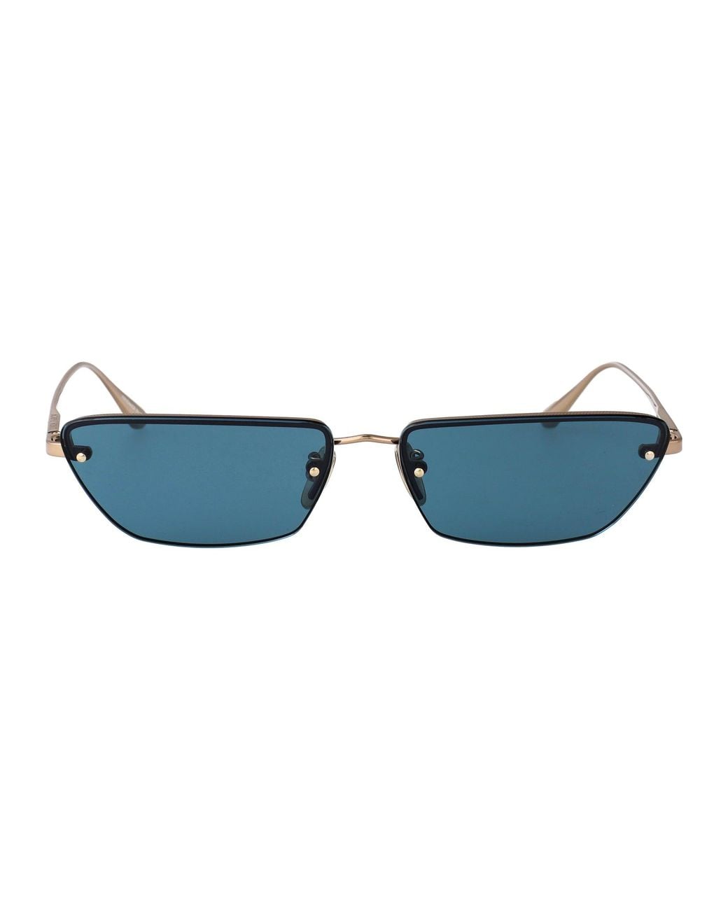 Linda Farrow Blue Sunglasses