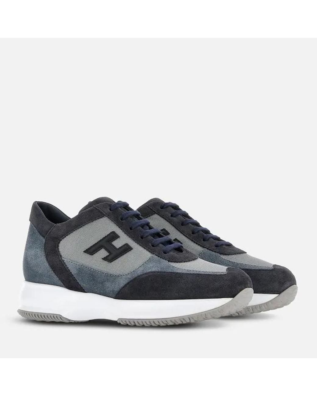 Hogan Blue Chunky Sneakers, for men