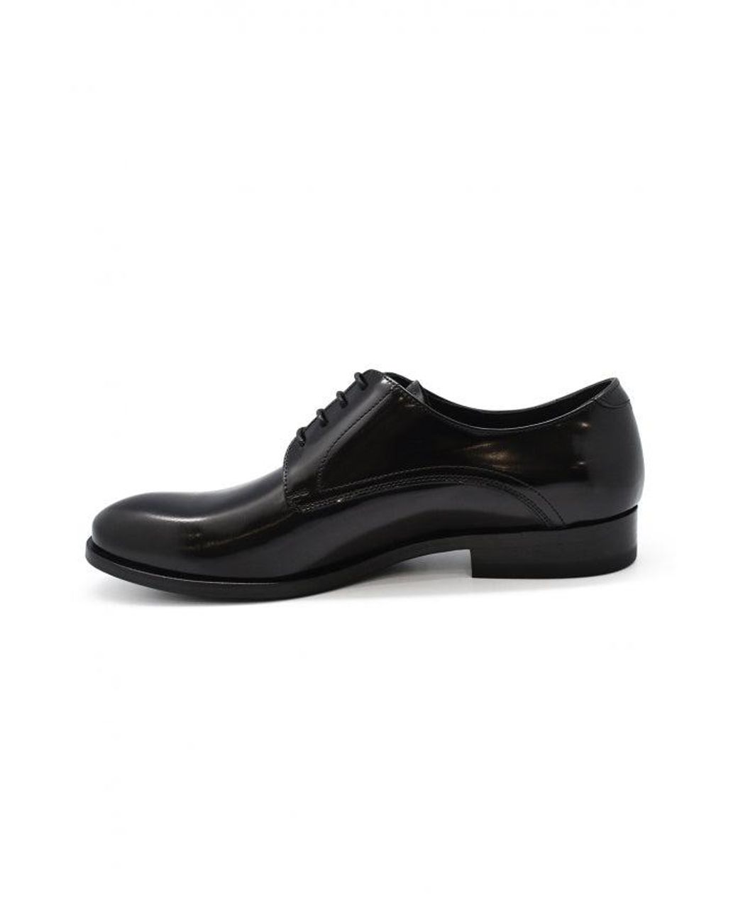 ALBERTO Black Lace Up Shoes
