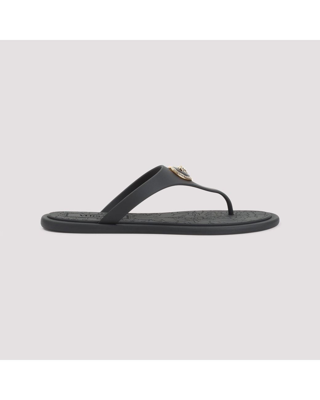 Versace Gomma Slides in het Brown