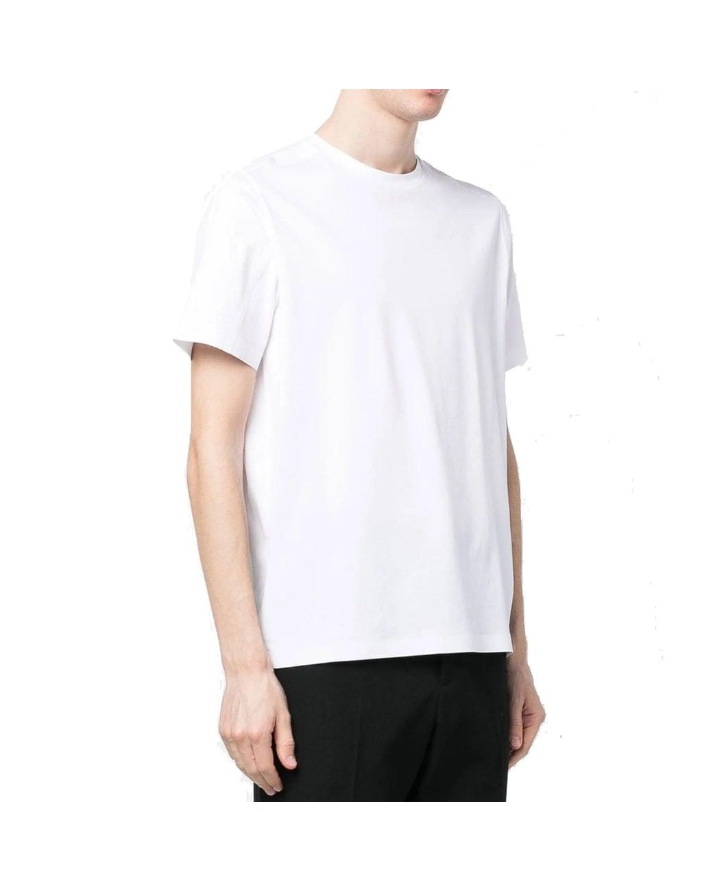 Herno White Cotton Blend T Shirt