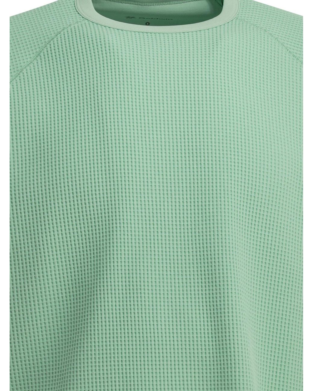 Goldwin Green "Wf Light" Crew Neck T Shirt