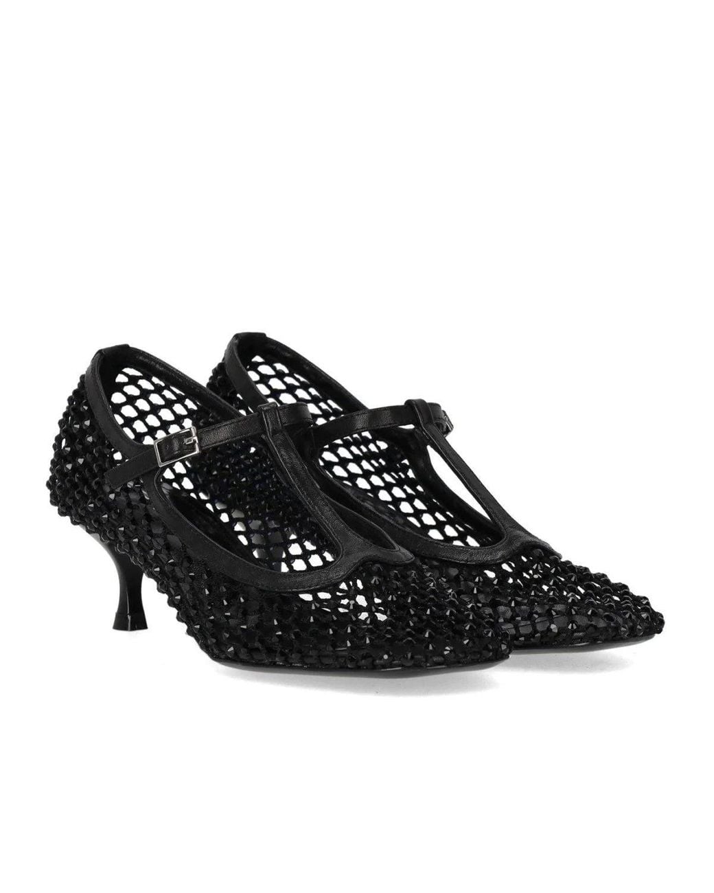 Strategia Black Jewels Pump