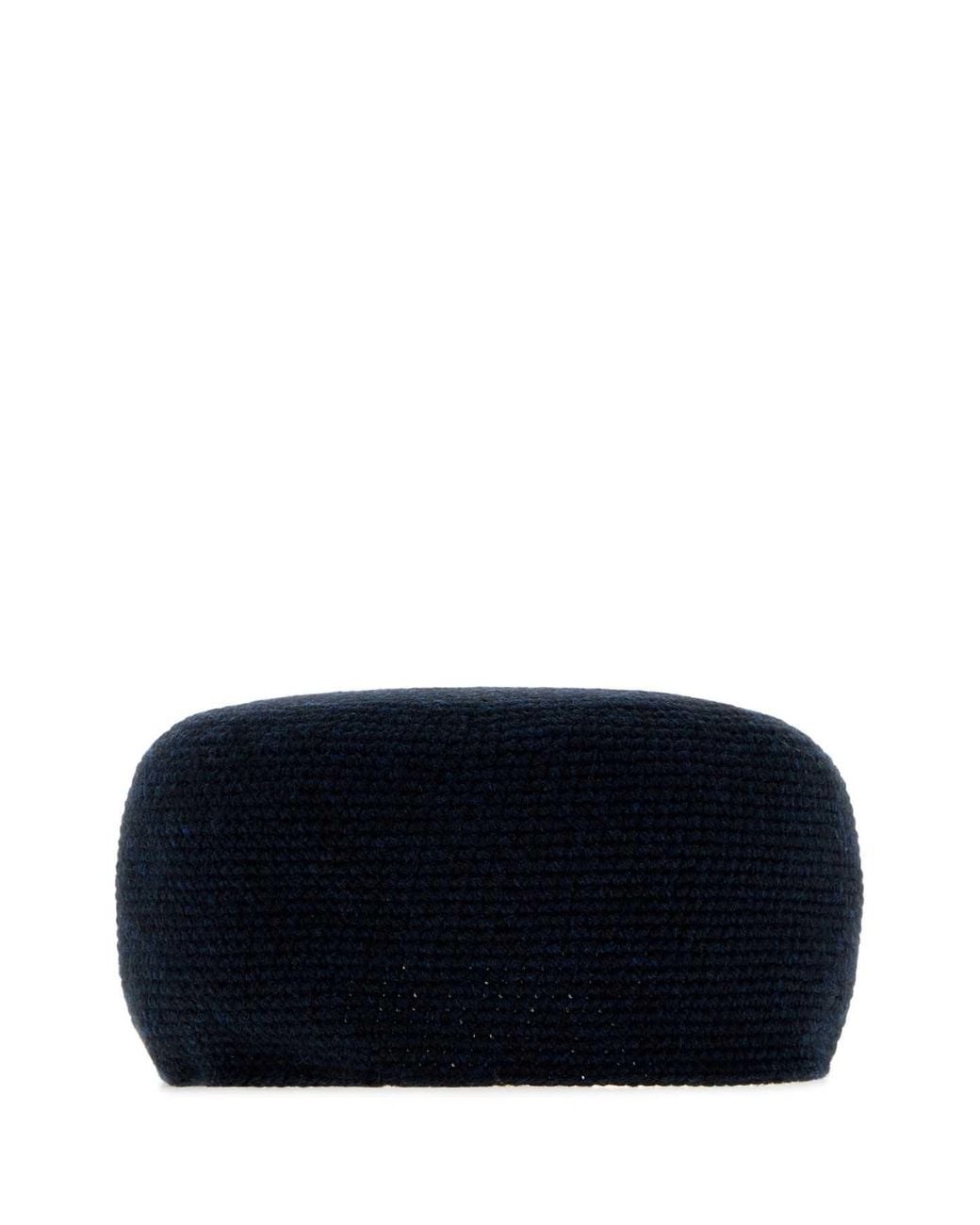 The Row Blue Perleaf Cashmere Hat
