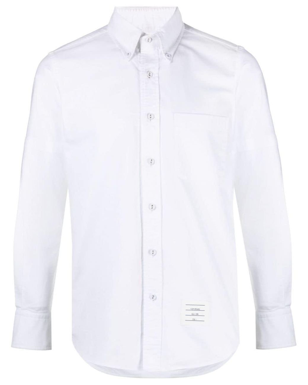 Thom Browne Hemd Mit Armbindendetail in White für Herren