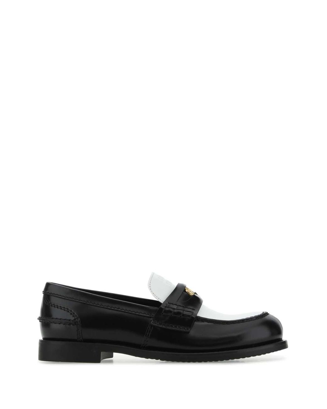 Miu Miu Black Flat Shoes