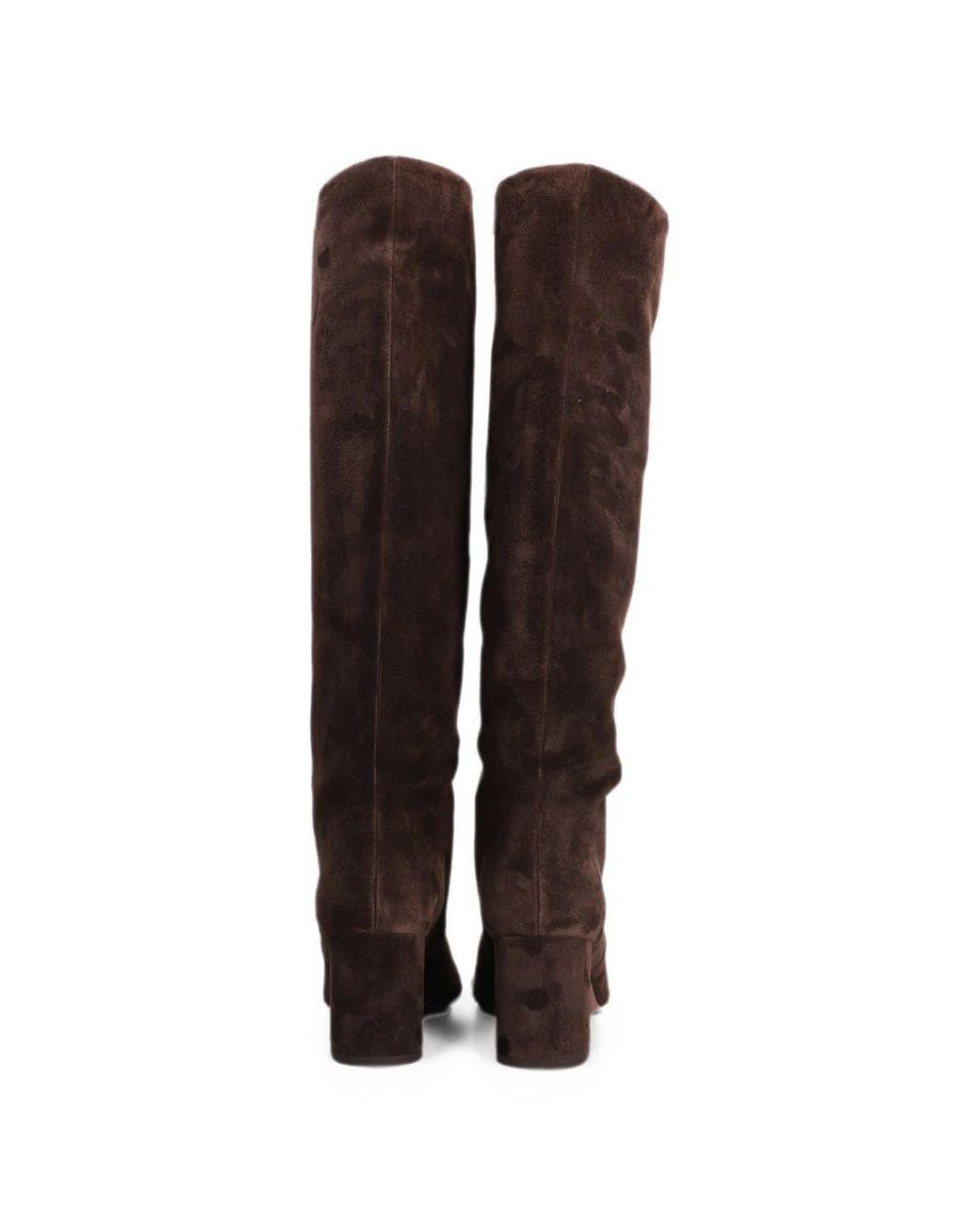 Paris Texas Brown Anja Suede Pointed-Toe Boots